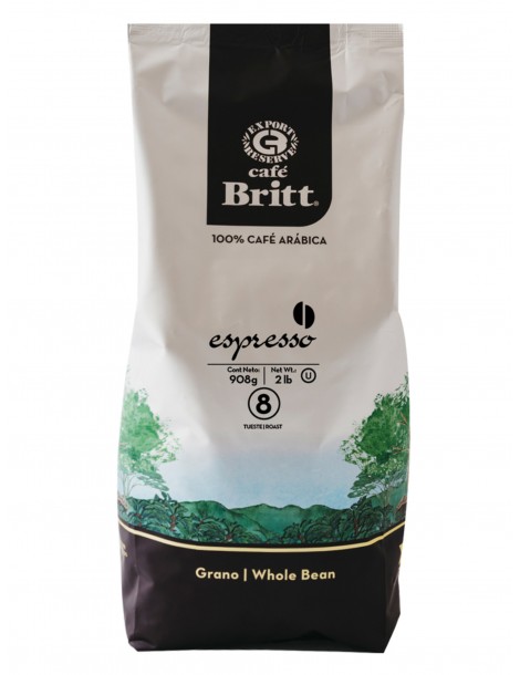 Espresso pupiņu kafija 908g